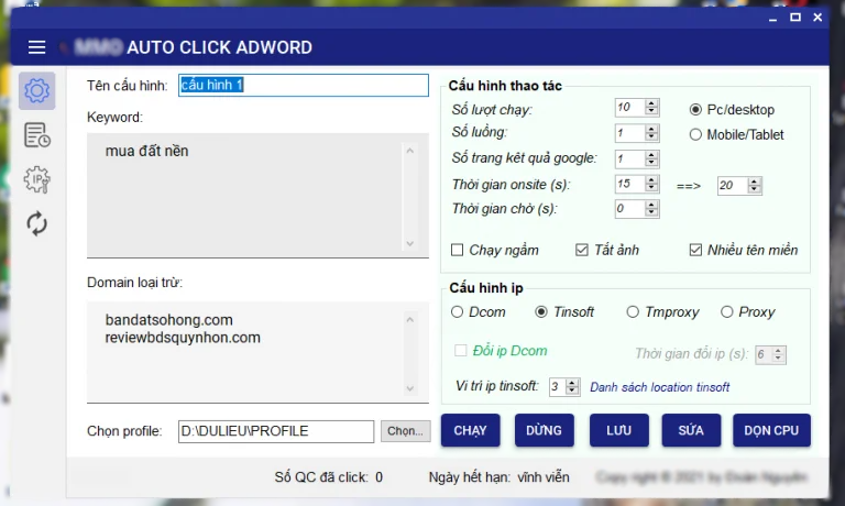 Tool Auto Click Ảo MMO