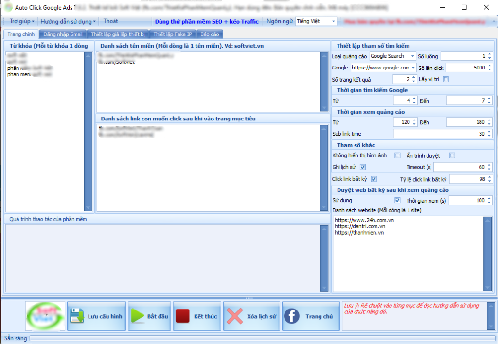 phần mềm click ảo soft viet